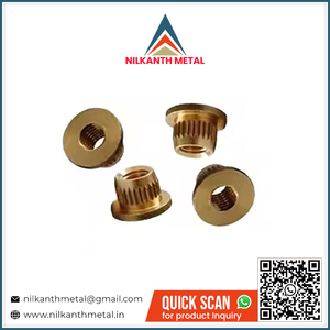 High-Performance Brass Cost Effective Brass Knock-in Inserts <b>Nuts</b> Available in Bulk - Product Image 2