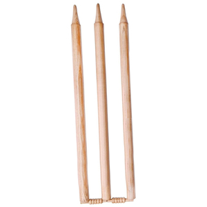 Juego de Wickets de Cricket Premium, Wickets de madera de alta resistencia para partidos competitivos, Wickets de Cricket de entrenamiento profesional - Product Image 2