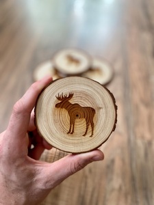Juego de posavasos de resina y piedra de hoja de oro de lujo, almohadillas de bebida de alto brillo hechas a mano para mesa elegante y decoración del hogar - Product Image 3