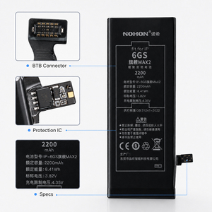 <span class=keywords><strong>Batterie</strong></span> de <span class=keywords><strong>remplacement</strong></span> pour <span class=keywords><strong>iPhone</strong></span> <span class=keywords><strong>6S</strong></span>, 2200 mAh, haute capacité, Li-Polymère, 3.82V, avec circuit de protection, OEM, vente en gros, en vrac - Product Image 3