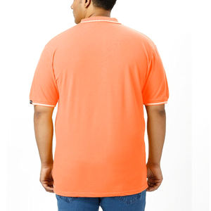 Logo personnalisé Nouveau design de polo de golf à manches courtes sport à la mode Polos en polyester et élasthanne grande taille pour hommes - Product Image 2