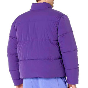 Veste matelassée - Veste matelassée unisexe en coton rembourrée imperméable avec logo personnalisé sur le devant - Product Image 2