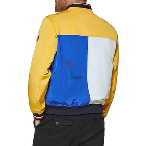 Nueva chaqueta de bombardero de invierno cálida de alta calidad con logotipo personalizado para hombres y Chaqueta ligera a prueba de viento impermeable para exteriores para hombres - Product Image 3