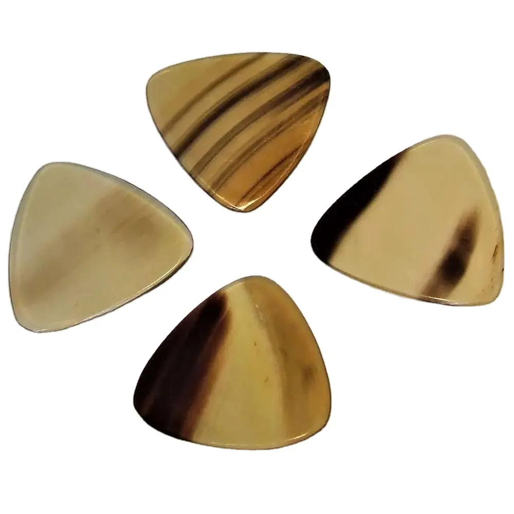 Eco Friendly Horn Made Guitar Picks Hand Made Strong Guitar Pick Stringed Instruments Musical Instruments Horn Guitar Picks