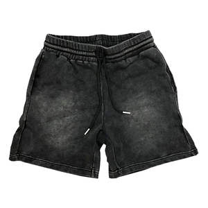 Shorts pour hommes à séchage rapide, effet délavé à l'acide |   Tissu respirant et léger |   Fabricant direct |   À vendre |   Vente en gros OEM - Product Image 1