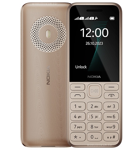 Keypad Phone for Nokia 130-2023 Mobile Phone 2G Super Cheap Bar Feature Cellphone Wholesale Business Big Button Classic Design