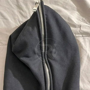 Zip Up Puff impresión sudaderas con capucha Manufacture100 % algodón de alta calidad logotipo personalizado Casual Zip Up Puff impresión sudaderas con capucha - Product Image 3