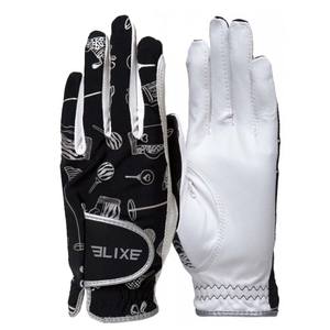 Gants de golf personnalisés en gros avec logo, en cuir véritable, antidérapants, avec sangle de poignet réglable, protection UV, extensibles, respirants, doigts complets - Product Image 6