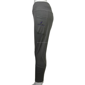 Mallas de Yoga de cintura alta para mujer, superventas de 2025, Pantalones de mujer con logotipo personalizable sublimado para gimnasio, mallas de Yoga con cintura elástica - Product Image 3