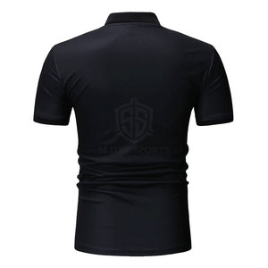 Camiseta de manga corta para hombre de alta calidad para Polo Diseño elegante impreso personalizado hecho de algodón/fibra de Bambú - Product Image 3