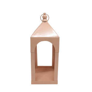 Lot de 3 lanternes décoratives marocaines en métal couleur dorée pour la maison et la décoration d'éclairage de Noël Lanterne suspendue - Product Image 6