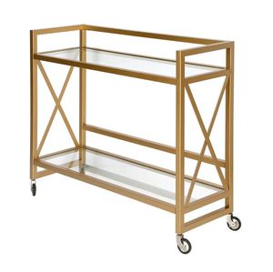 Wholesale Steel <b>Serving</b> Wine bar Cart for Home Catering Hotel Restaurant Kitchen Food <b>Serving</b> <b>Trolley</b> Wine & Glasses Holders - Product Image 1