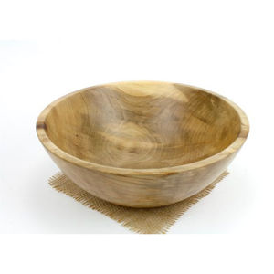 Bol de service en bois de noyer naturel artisanal en gros, bol à salade en noyer noir écologique pour la décoration de la cuisine à domicile - Product Image 3