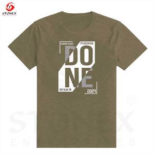 เสื้อยืดคอกลมลำลองสำหรับผู้ชายพิมพ์ลายโอเวอร์ไซส์ผ้าฝ้ายแขนสั้นสำหรับฤดูร้อน - Product Image 3