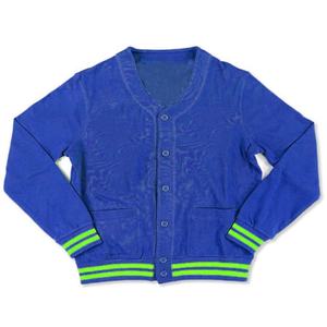 Venta al por mayor de lana y acrílico de invierno cárdigan suéter personalizado Color y chenilla bordado suéter Universidad suéter - Product Image 5