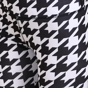 Vente chaude nouvelle mode impression patchwork leggings yoga fitness quatre aiguilles six lignes pantalon pour femme - Product Image 5