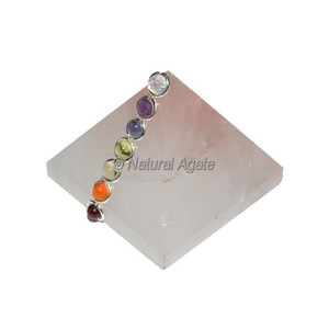 Mejor Venta de cristales de energía natural de alto pulido piedra curativa piedra preciosa Ojo de Tigre Pirámide de meditación a granel para protección EMF - Product Image 6