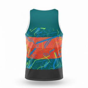 Custom Breathable Plus Size Sublimated Sports <b>Tank</b> <b>Top</b> Sleeveless Training Vest for Gym Fitness Running Workout Private Label - Product Image 2