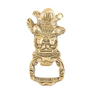Abridor de Botellas Artesanal con Forma de Rana, Herramienta Decorativa de Barra de Metal Sólido - Product Image 1