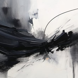 <b>Canvas</b> Motion <b>Abstract</b> Painting Contemporary Aesthetic Wall Art Wholesale Custom Minimalist Handmade Decorative Arts - Product Image 2