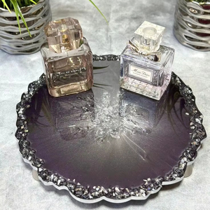 ถาดเสิร์ฟอีพ็อกซี่เรซินทำด้วยมือของใช้จำเป็นสำหรับบ้านร้านอาหารโรงแรมตกแต่งงานตามสั่ง - Product Image 1