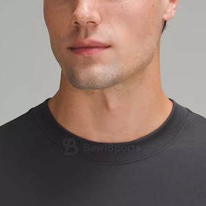 Camiseta ajustada con estilo para hombre 2025, camiseta elástica de manga larga de algodón suave, 100% de algodón tejido - Product Image 5