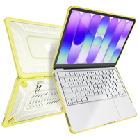Étui rigide pour ordinateur portable prêt à l'exportation avec support pliable en métal et aérations de refroidissement pour MacBook NEO 13