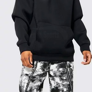 Sweats à capuche surdimensionnés en coton pour hommes avec logo personnalisé hiver polaire léger de haute qualité - Product Image 6
