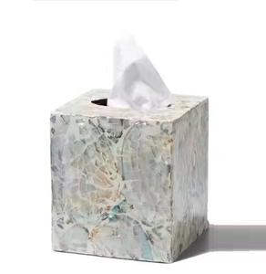 Caja de servilletas de tejido elegante llamativa Soporte de tejido de hueso con estilo moderno Venta caliente de calidad superior a precio al por mayor - Product Image 3
