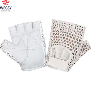 Precio bajo Niños y adultos Ciclismo Medio dedo Guantes de malla Antideslizante Racing Ciclismo Deportes al aire libre Guante Transpirable Climb Guantes - Product Image 2