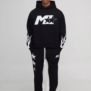 Chándales con capucha de gran tamaño Boxy M Star para hombre personalizados de alta calidad, chándal informal transpirable de calidad superior - Product Image 1