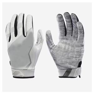 Gants de football américain durables et ajustés avec une adhérence élevée et un matériau en spandex respirant pour les joueurs - Product Image 1