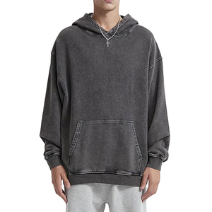 เสื้อฮู้ดดี้ผู้ชายคอกลมผ้าฝ้าย 100% รุ่นใหม่ล่าสุด มีกระเป๋า  รับสกรีนโลโก้และปรับแต่งได้ทุกอย่าง - Product Image 1