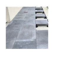 Carreaux de sol en porcelaine céramique pleine masse KC Heavy Duty 20 mm, effet granit, pour extérieur, finition mate, antidérapants, résistants à l'usure, 600x600, modernes et haut de gamme