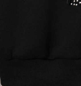 Low MOQ Breathable Zip Up <b>Rhinestone</b> <b>Hoodie</b> for Men Streetwear Fashion 100% Cotton Classic <b>Rhinestone</b> <b>Hoodie</b> - Product Image 6