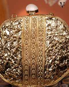 Elegante Bolso de Mano Metálico de Lujo para Mujer, Ideal para Regalo, Bolso de Noche Único con Correa de Cadena, Calidad Premium - Product Image 6