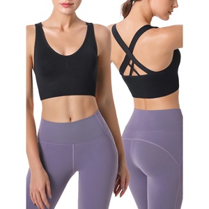Femmes Sexy Strappy Yoga Tops Respirant Sport Running Bra avec Antichoc Fitness Caractéristiques Mode Féminine - Product Image 5