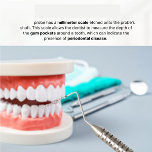 Explorador Dental Manual de Acero Inoxidable de Alta Calidad, Ligero y Ergonómico, de Enved Enterprises - Product Image 6