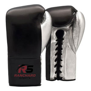 Guantes de Boxeo Profesionales de Piel Sintética, Equipo de Boxeo, Guantes de Boxeo al por Mayor, Guantes de Entrenamiento - Product Image 1