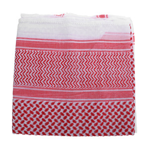 Custom Keffiyeh Palestine Wrap 55 Inches Islamic Mens Scarf Shemagh Man white and red Shemagh Arab Scarf ethnic scarves