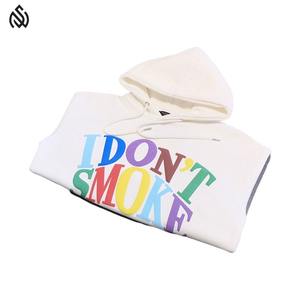 Meilleures ventes Sweats à capuche pour hommes Poids lourd de haute qualité Oversize 100% coton French Terry Puff Printed Knitted Hoodies Men - Product Image 5