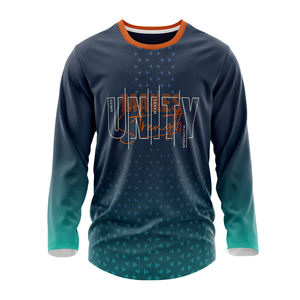 T-shirt de sport à manches longues à séchage rapide pour la course à pied Haut de sport professionnel - Product Image 1