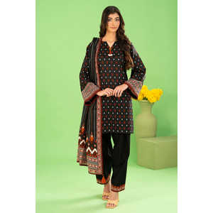 ชุดคัตตาร์พิมพ์ลาย 3 ชิ้นสำหรับผู้หญิง พร้อมผ้าคลุมไหล่ รุ่น WNS-52040 - Product Image 4