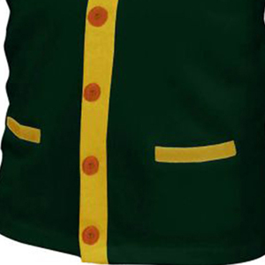 Suéter de Punto Unisex a Rayas de Algodón para Escuela, Universidad, Fraternidad, Venta al por Mayor, Cárdigan con Logotipo para Invierno - Product Image 5