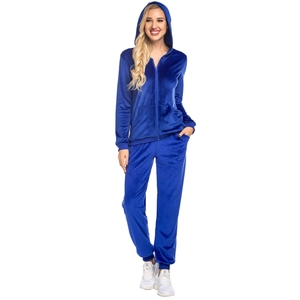 Conjunto Deportivo Personalizado con Bordado, Chándal para Mujer, Conjunto de Dos Piezas, Pantalones Deportivos y Sudadera con Capucha, Conjunto para Correr - Product Image 1
