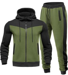 Trajes de chándal de calidad superior para hombre hechos a medida con material polar de talla XL de corte perfecto para la temporada de invierno con logotipo personalizado - Product Image 3