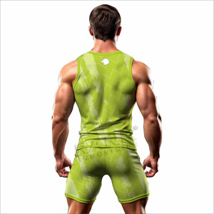 ชุดรัชการ์ดผู้ชายสำหรับใช้งานกลางแจ้ง ดีไซน์ใหม่ ชุดออกกำลังกาย ชุดรัชการ์ดผู้ชายขายดี - Product Image 2