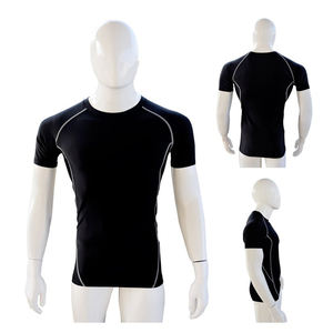Rashguard Personalizado de Alta Calidad, Manga Larga y Corta, Rashguard Liso para MMA, Rashguard con Logotipo Personalizado para Hombre - Product Image 1