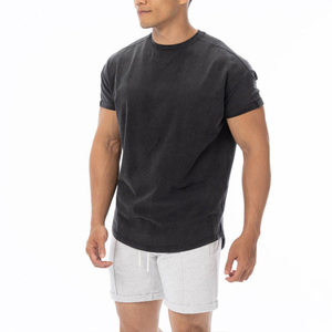 Custom Black <b>Men</b> <b>T</b> <b>Shirts</b> Gym Fitness High Quality Embroidery Printed Casual Round Neck Cotton Material Summer Man <b>T</b> <b>Shirt</b> 2023 - Product Image 4