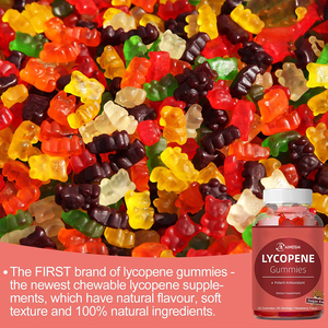 Bán buôn tùy chỉnh <span class=keywords><strong>Lycopene</strong></span> cà chua chiết xuất Gummy dinh dưỡng tươi Cà chua Gummy mạnh chất chống oxy hóa sức khỏe tuyến tiền liệt <span class=keywords><strong>Lycopene</strong></span> Gummy - Product Image 3